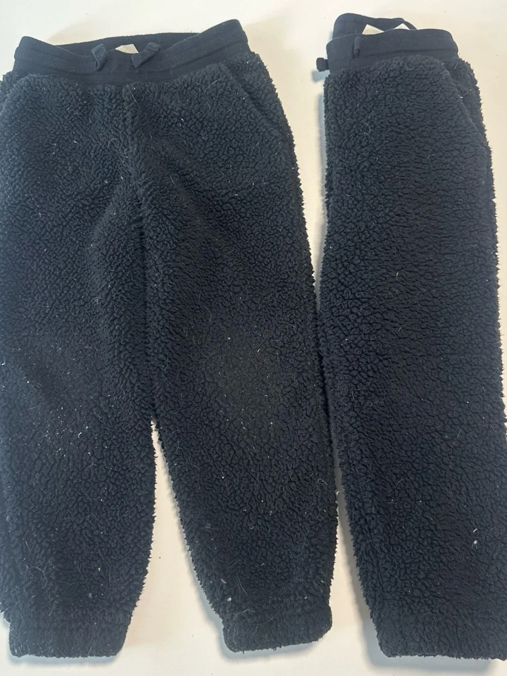 Kids Osh Kosh Sherpa Fleece Jogger Pants - Black